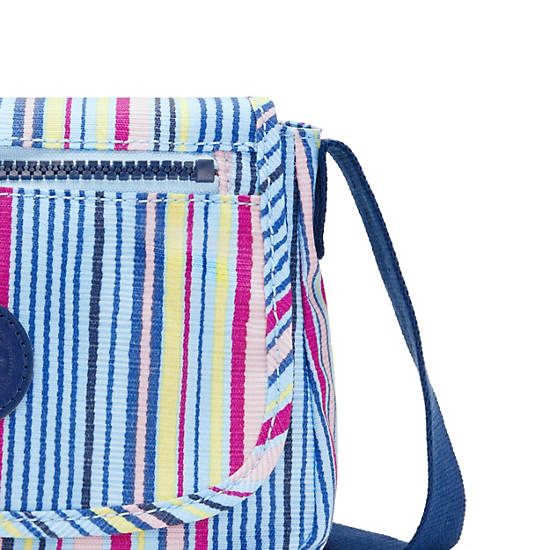 Kipling Sabian Klassiska Printed Crossbody Mini Väska Blå | SE 1875XY